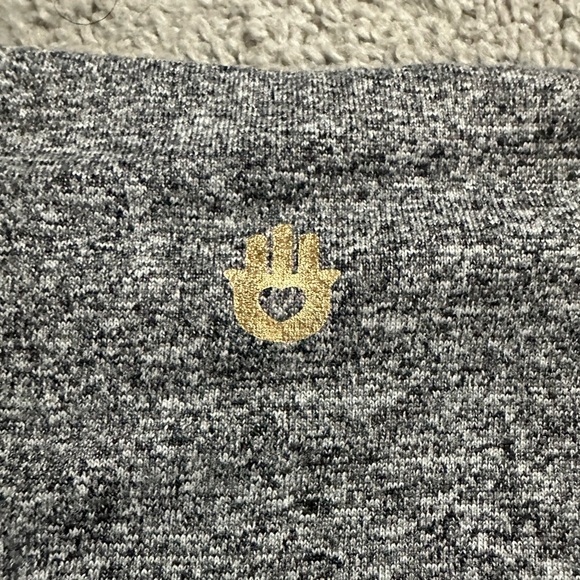 Spiritual Gangster SG Power Crop Legging Heather Grey Size Small - Picture 5 of 7